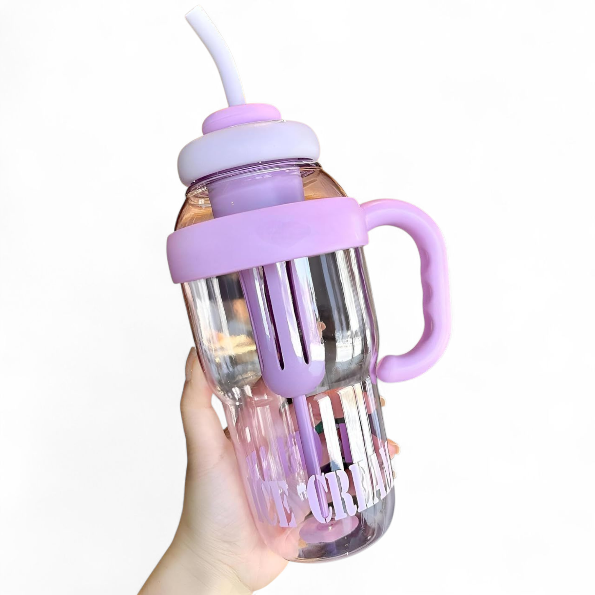 Botella con infusor de té