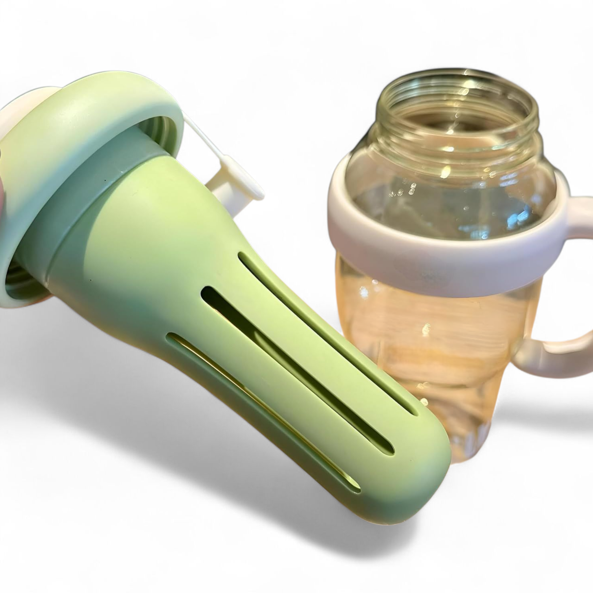 Botella con infusor de té