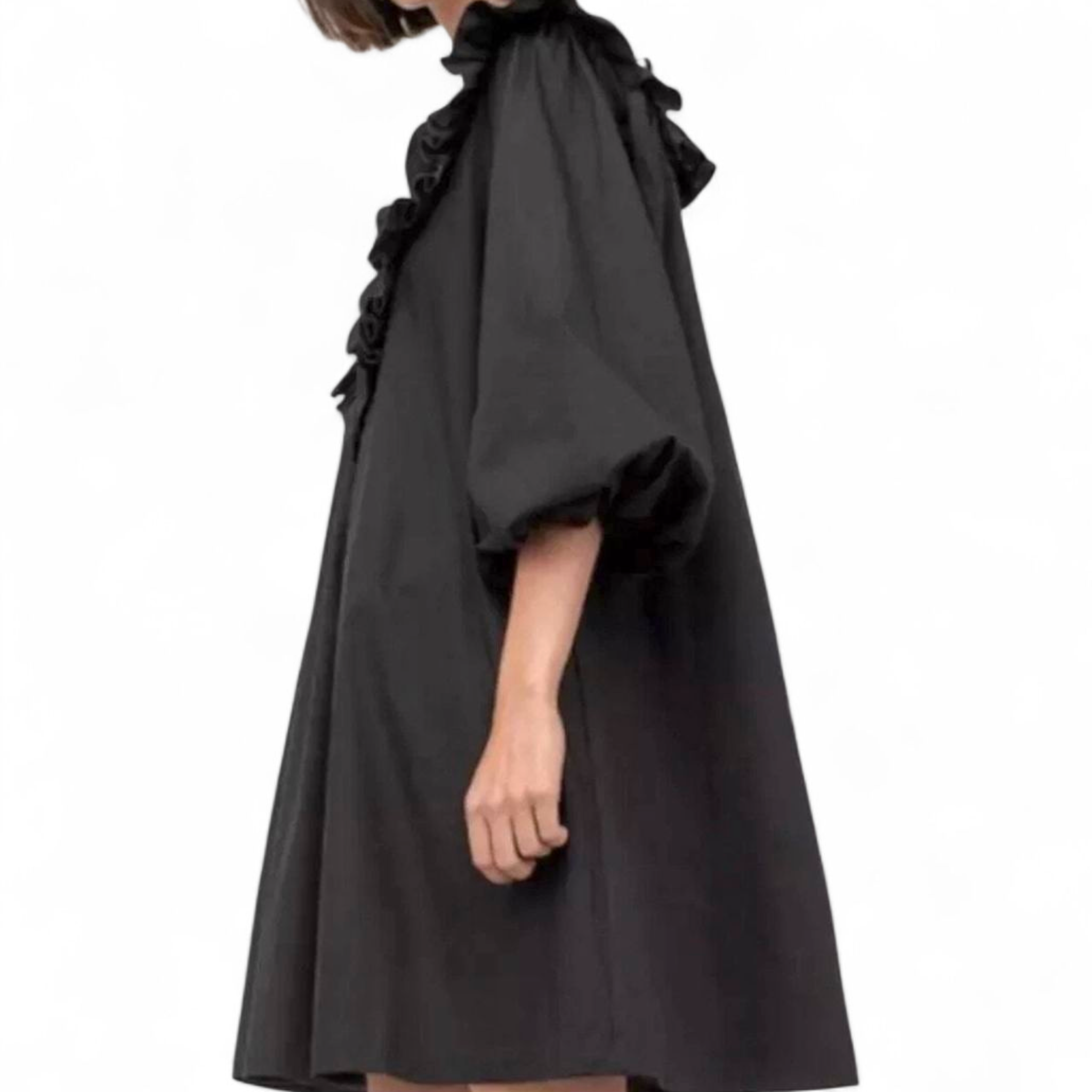 Blusón corto negro (L)