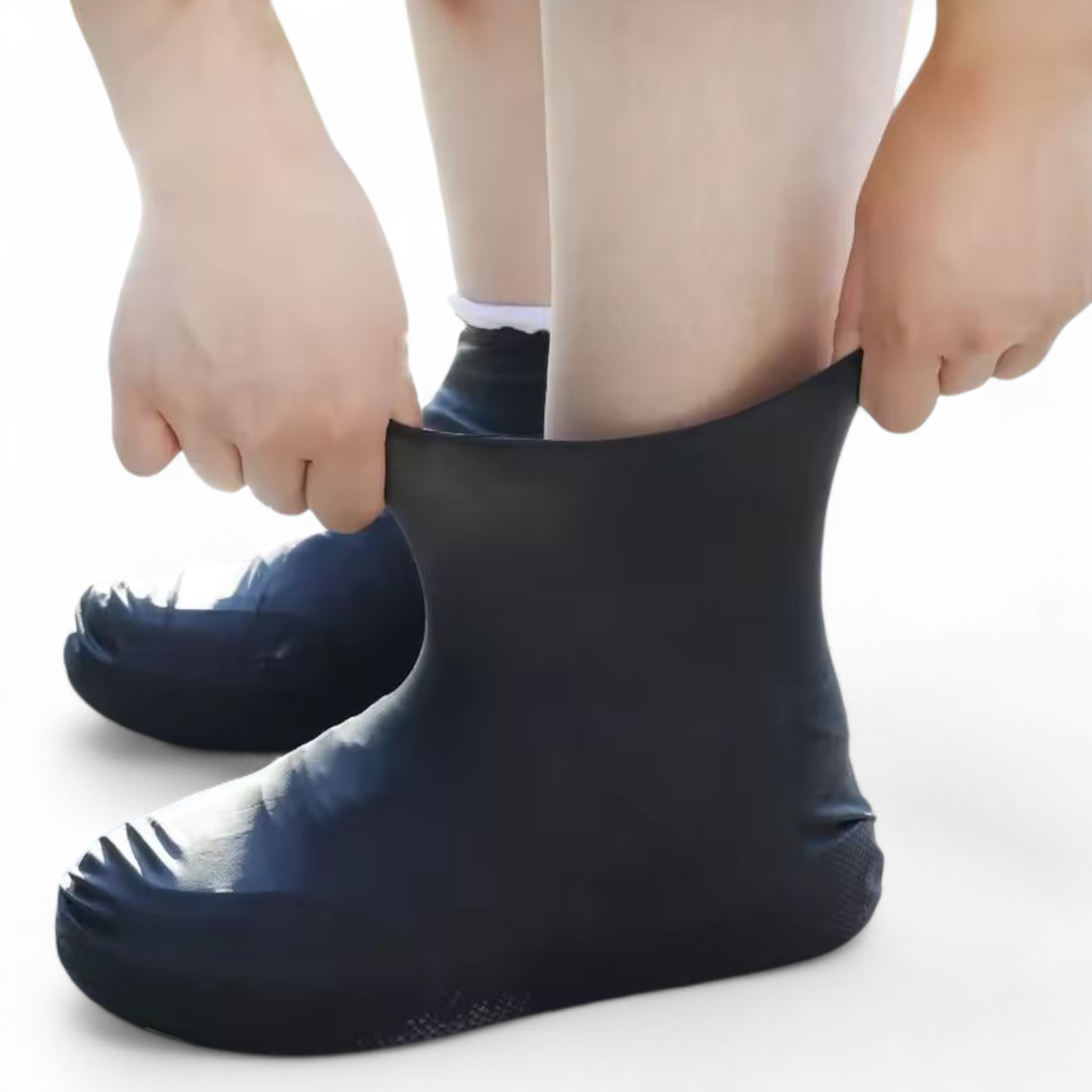 Cobertores de zapatos contra agua