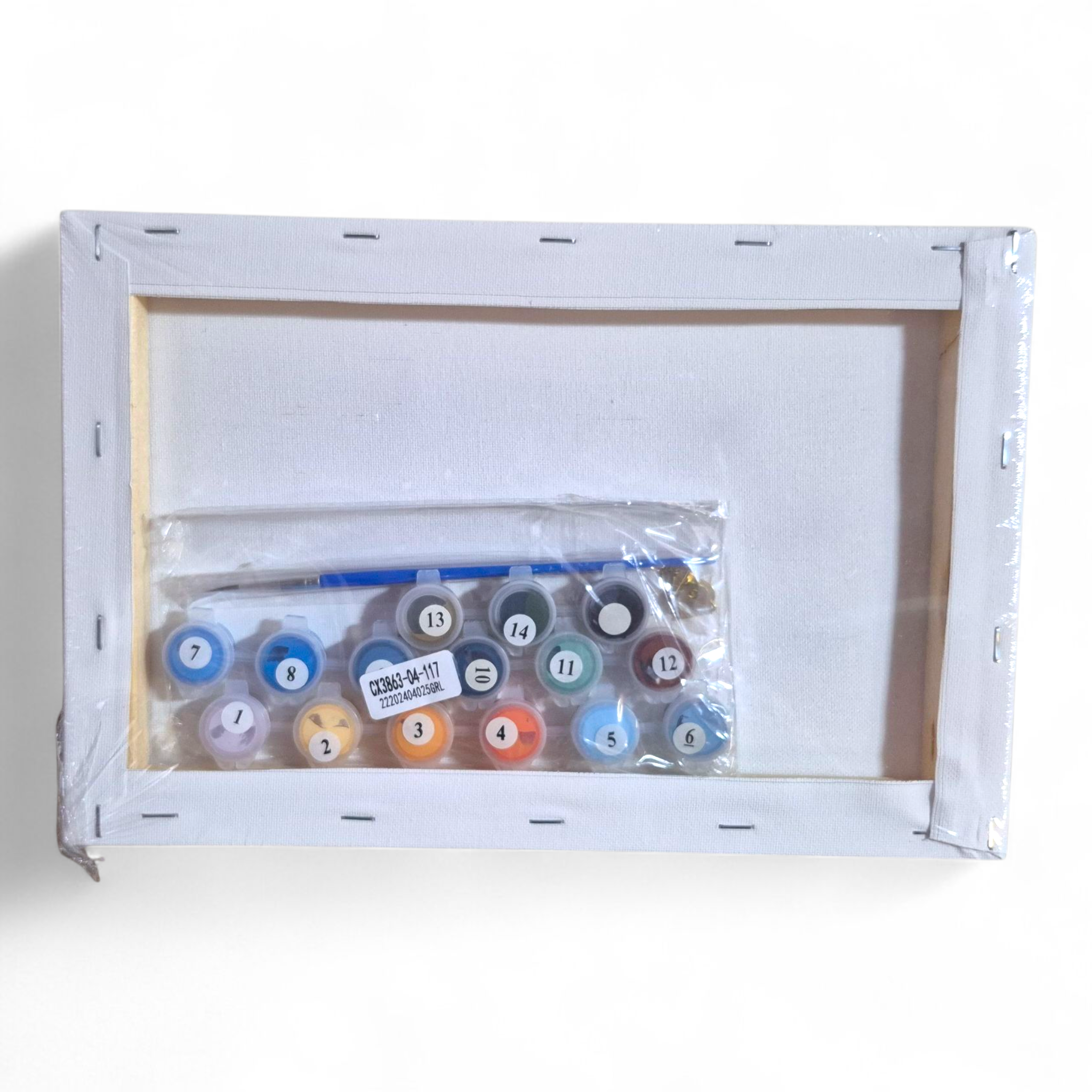 Cuadro de pintura por números
