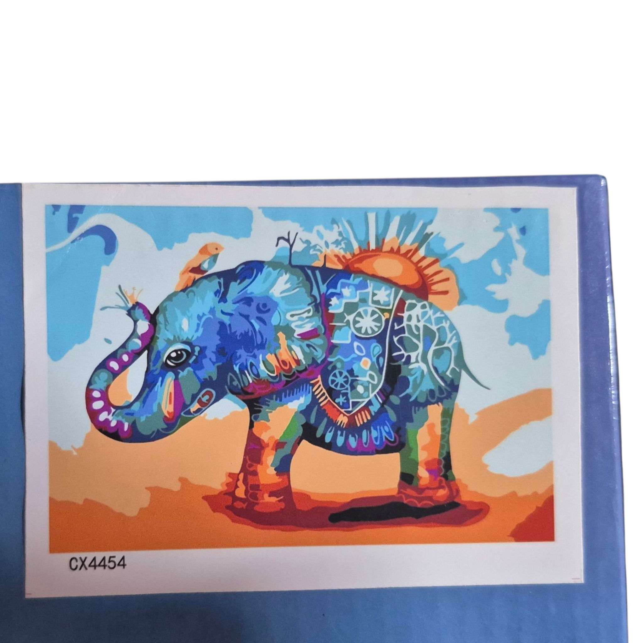 Cuadro de pintura por números