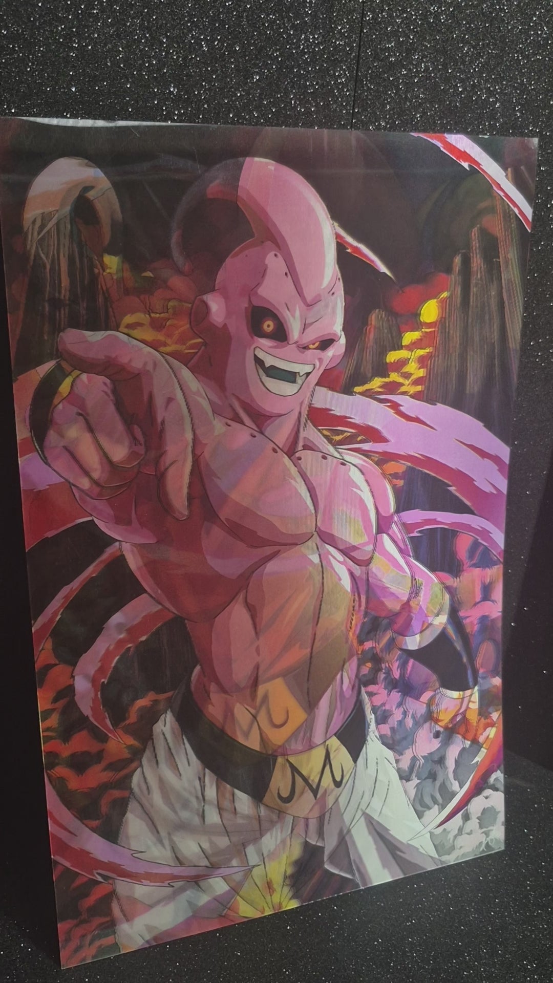 Póster holográfico de Majin Bu – Dragon Ball