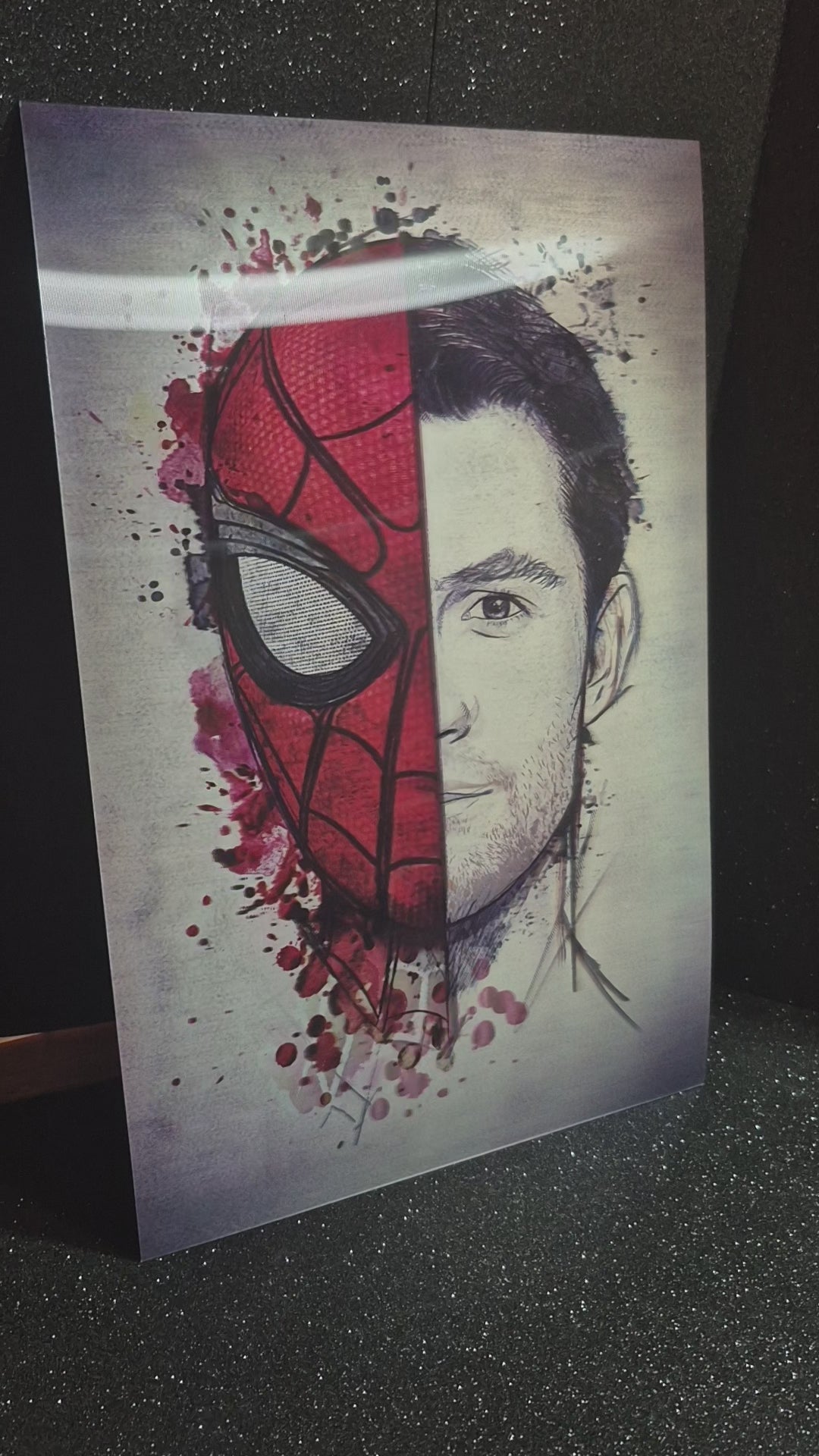 Póster holográfico de Spiderman (variantes) – Marvel
