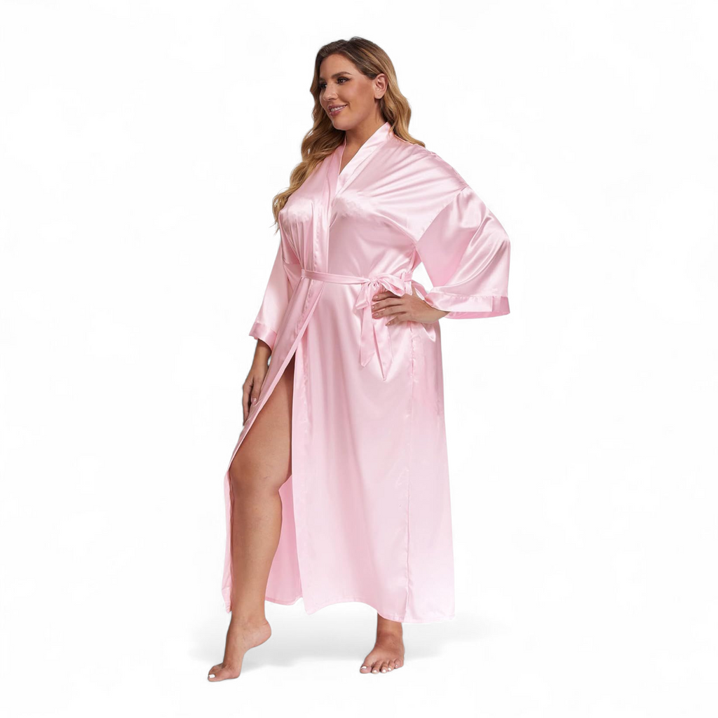 Bata de satin (talla XL)
