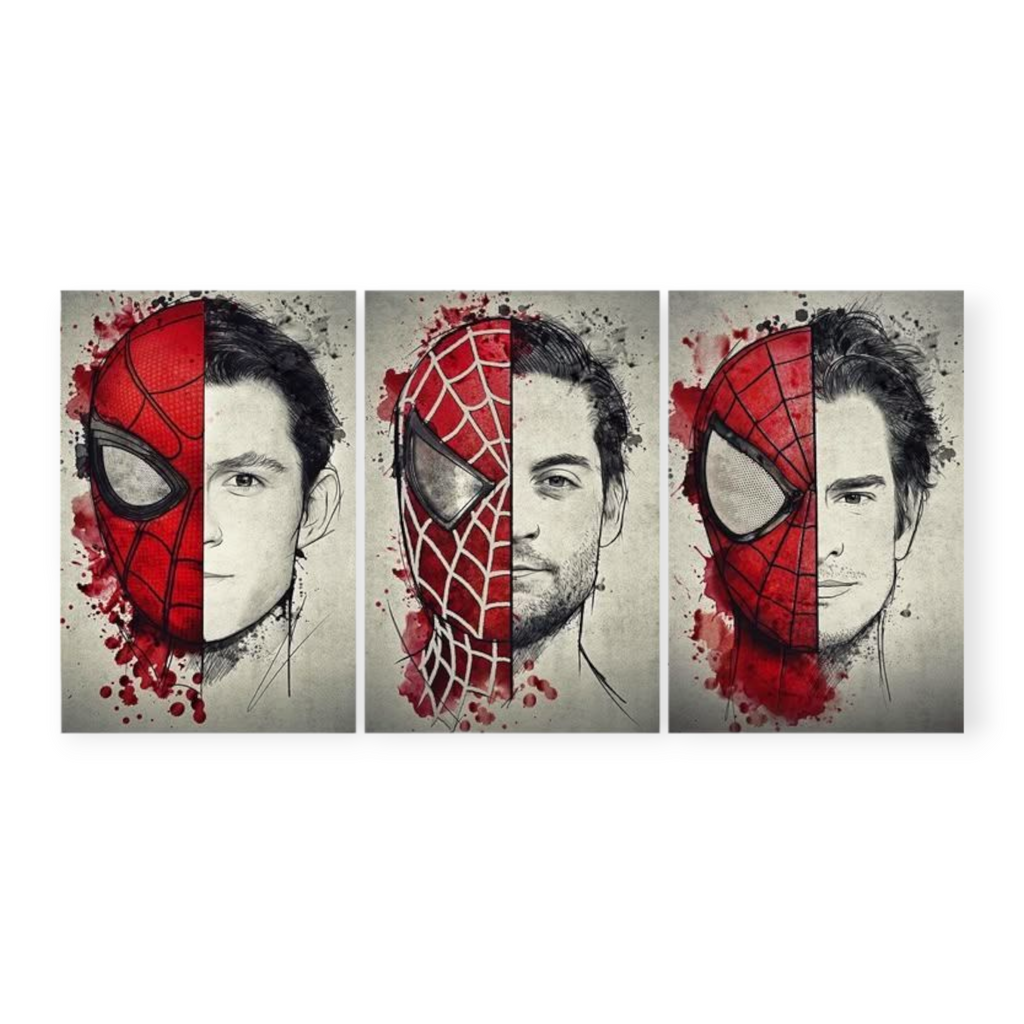 Póster holográfico de Spiderman (variantes) – Marvel