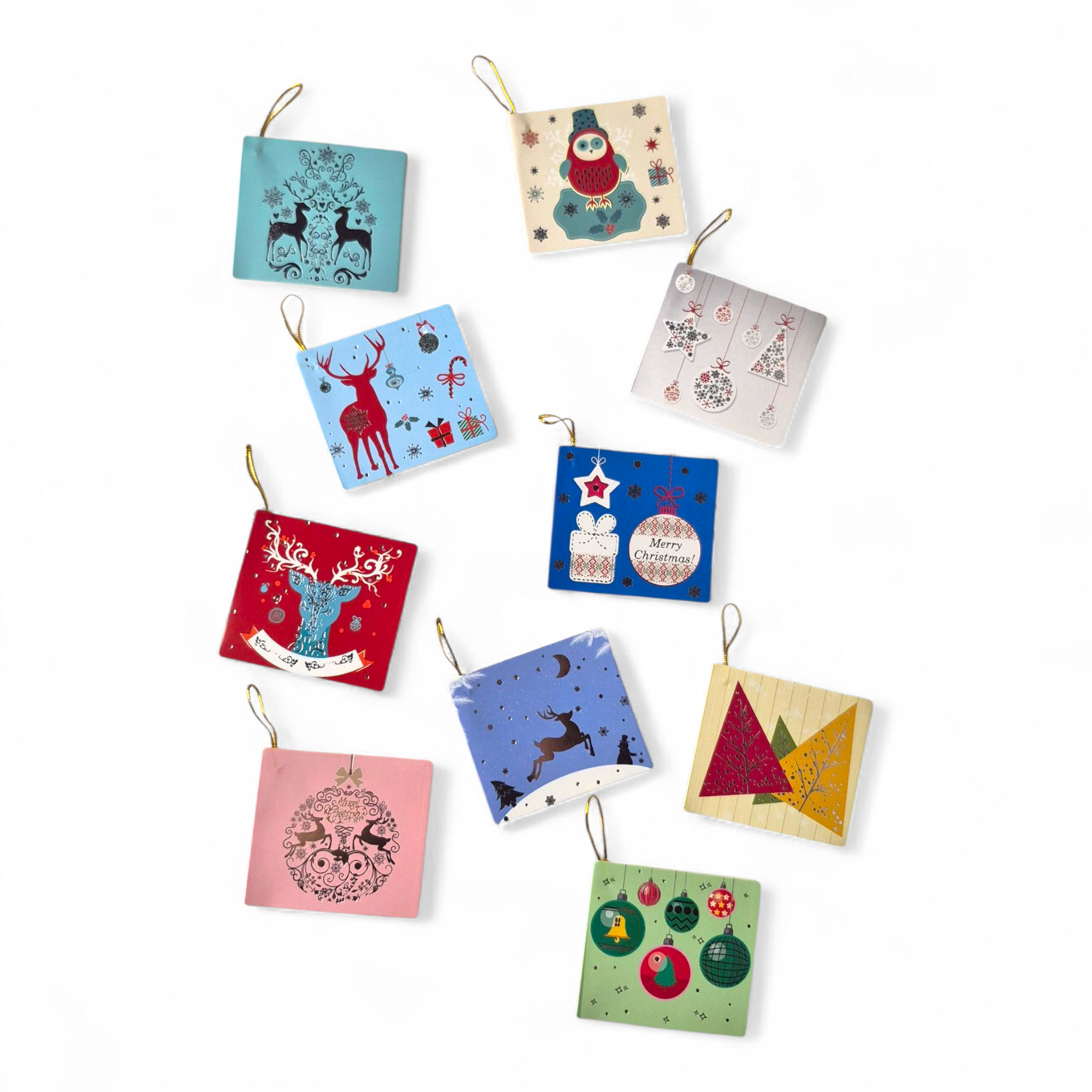 Paquete de colillas para regalos (navideños)