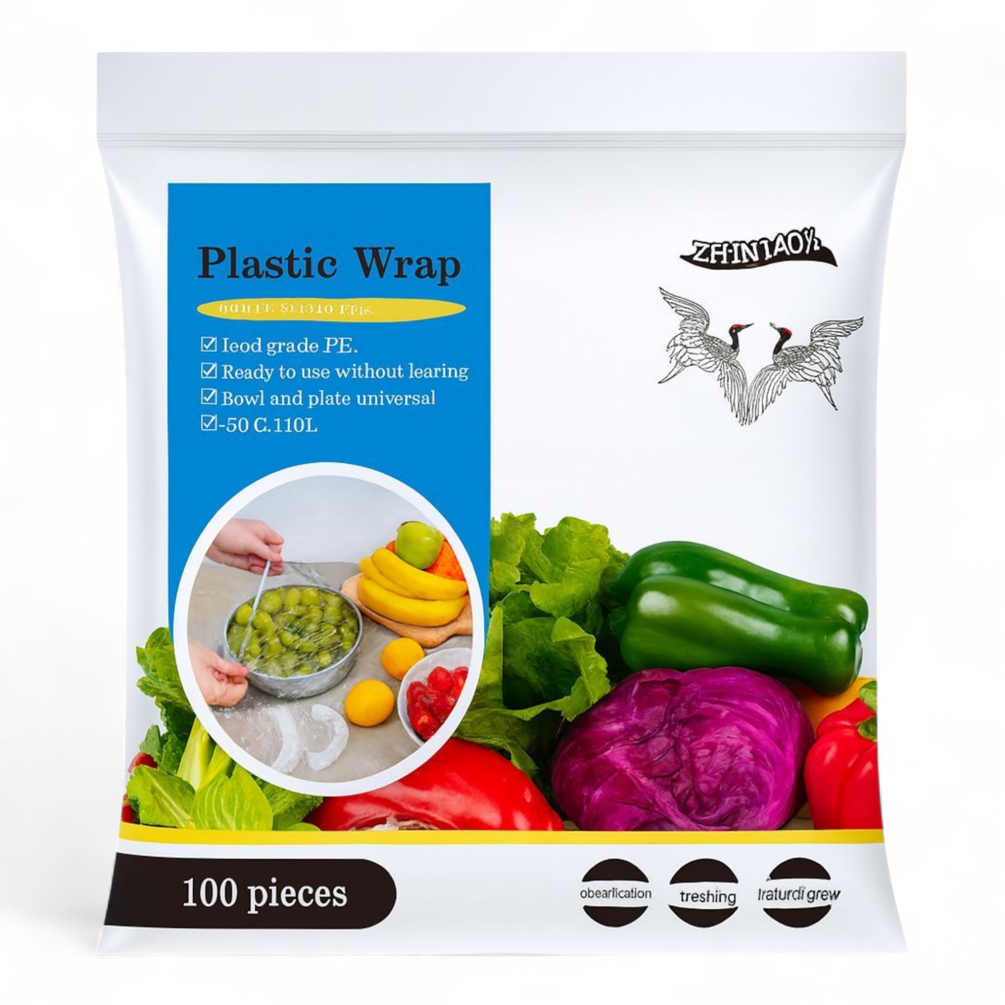 Paquete de cobertores para alimentos