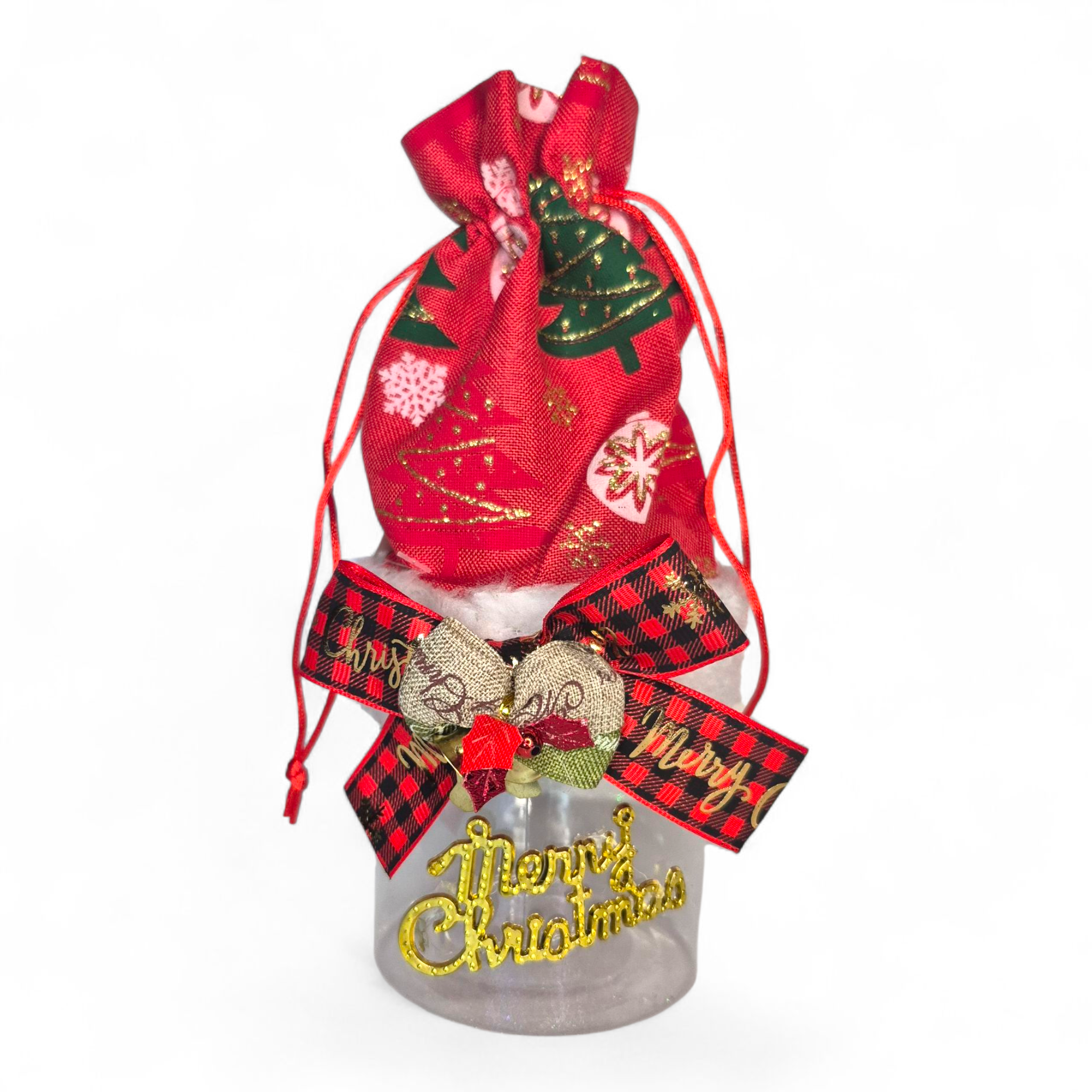 Recipiente para regalo (navideño)