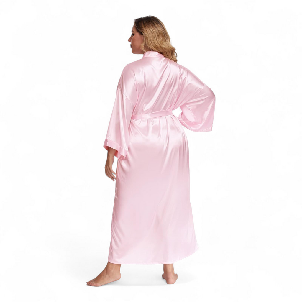 Bata de satin (talla XL)